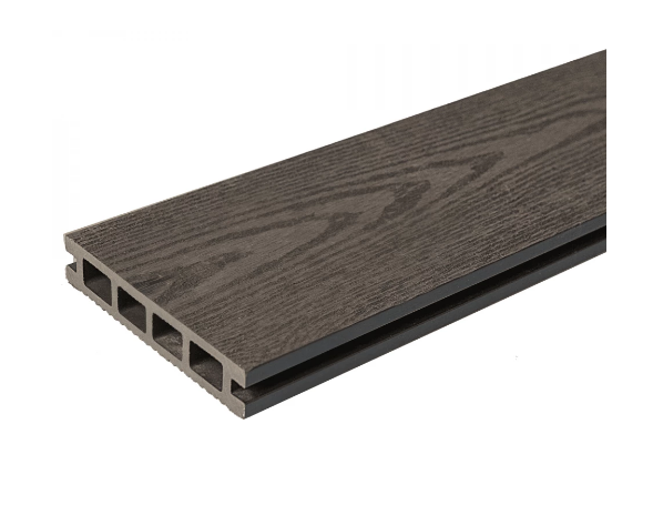 Террасная доска из ДПК пустотелая CM Decking серия Natur цвет WENGE (венге, коричневый)
